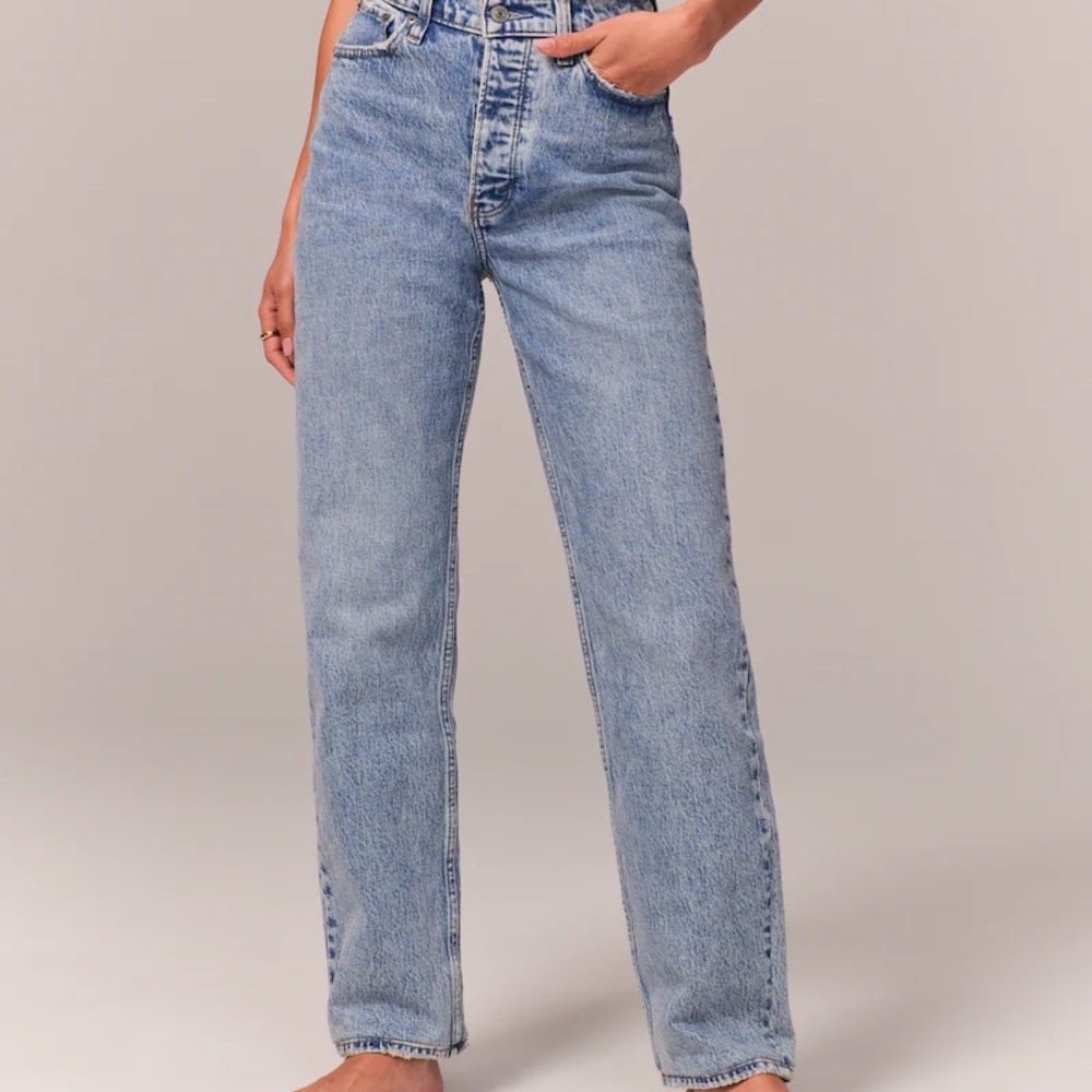 Abercrombie The Dad High Rise Jeans 8r